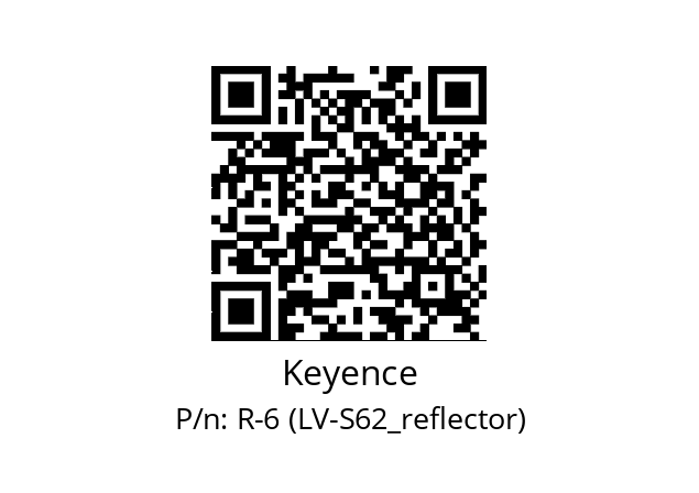   Keyence R-6 (LV-S62_reflector)