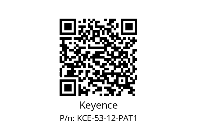   Keyence KCE-53-12-PAT1