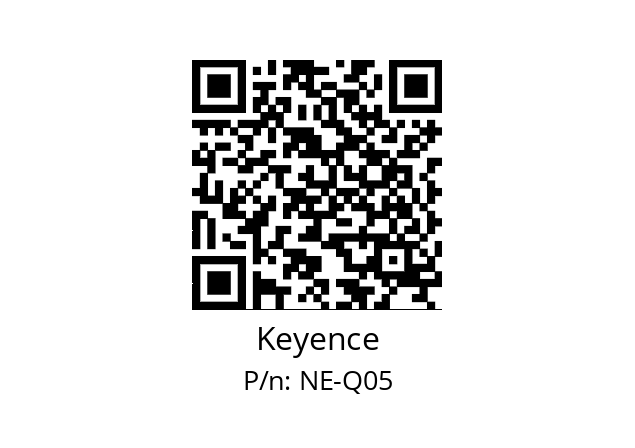   Keyence NE-Q05