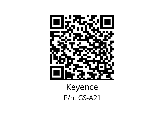   Keyence GS-A21