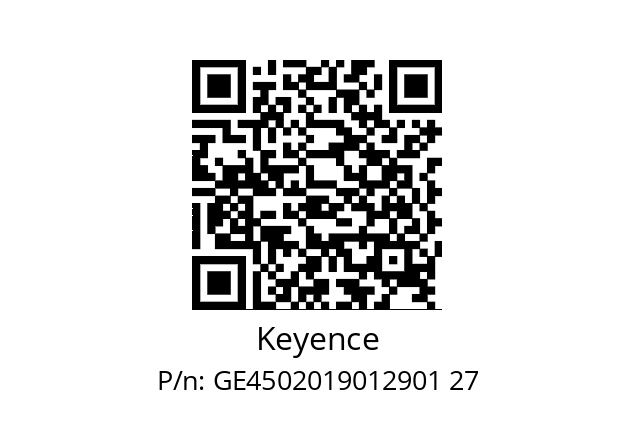   Keyence GE4502019012901 27