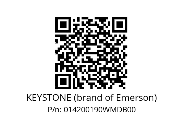   KEYSTONE (brand of Emerson) 014200190WMDB00