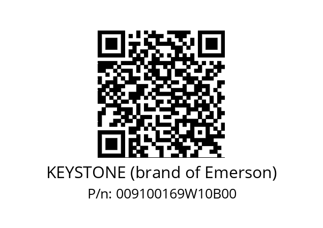   KEYSTONE (brand of Emerson) 009100169W10B00