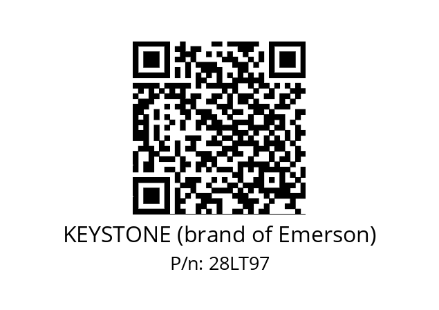   KEYSTONE (brand of Emerson) 28LT97