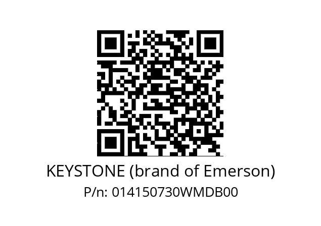   KEYSTONE (brand of Emerson) 014150730WMDB00