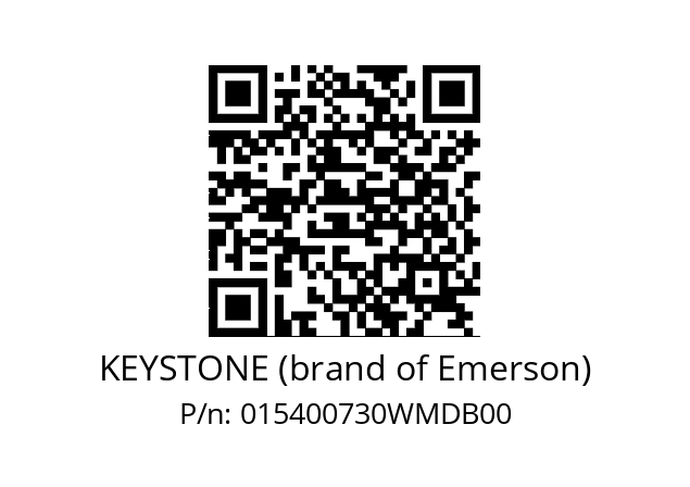   KEYSTONE (brand of Emerson) 015400730WMDB00