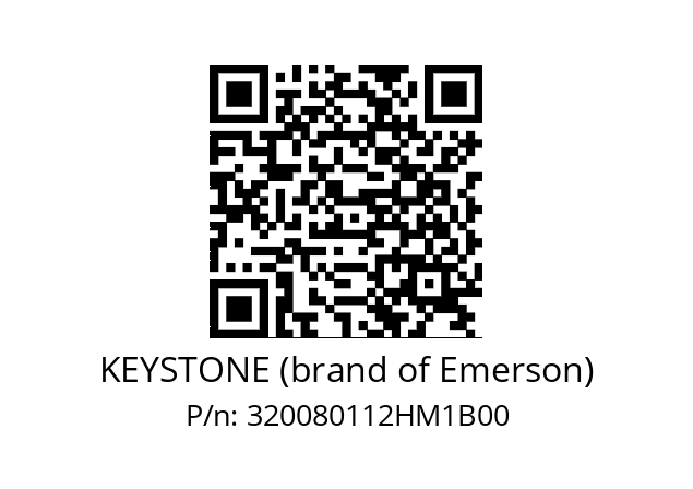   KEYSTONE (brand of Emerson) 320080112HM1B00