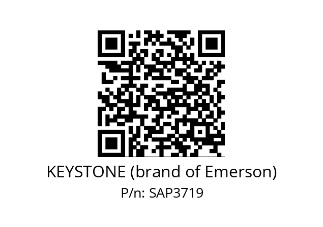   KEYSTONE (brand of Emerson) SAP3719