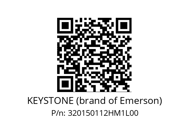   KEYSTONE (brand of Emerson) 320150112HM1L00