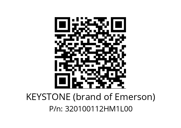   KEYSTONE (brand of Emerson) 320100112HM1L00