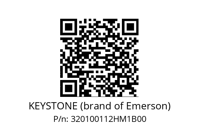   KEYSTONE (brand of Emerson) 320100112HM1B00