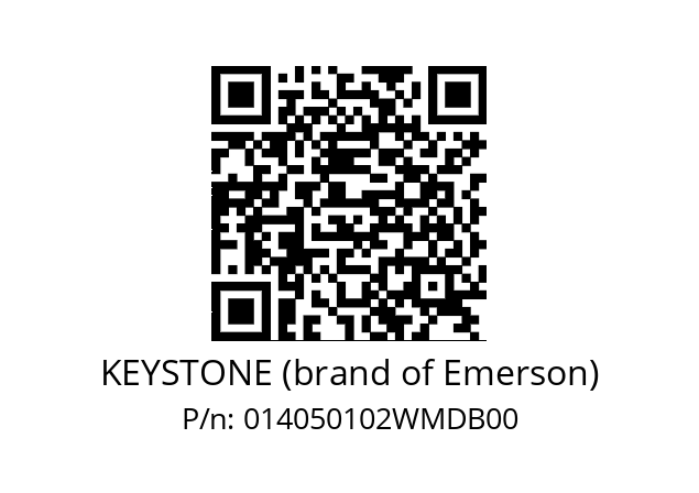   KEYSTONE (brand of Emerson) 014050102WMDB00