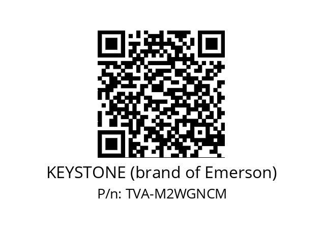   KEYSTONE (brand of Emerson) TVA-M2WGNCM