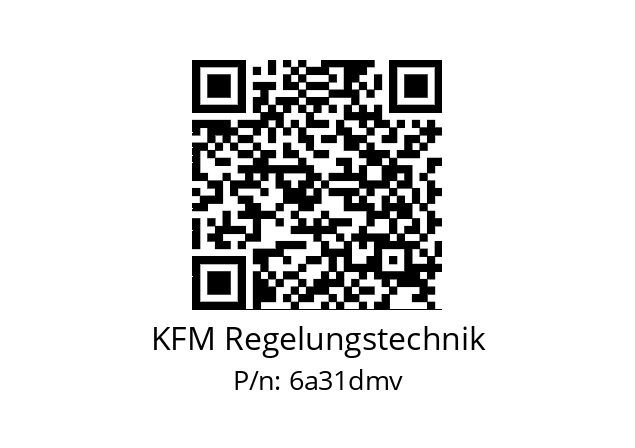   KFM Regelungstechnik 6a31dmv