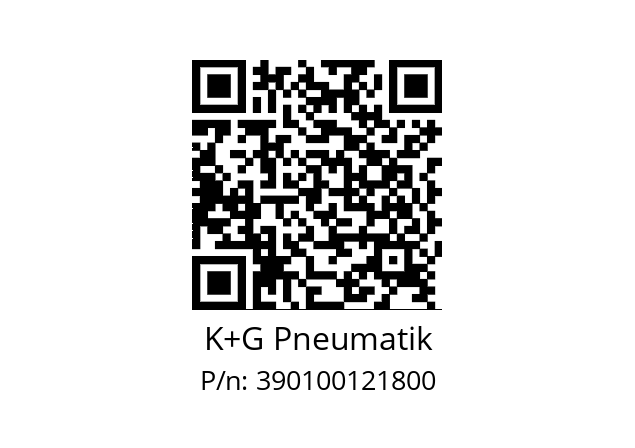   K+G Pneumatik 390100121800