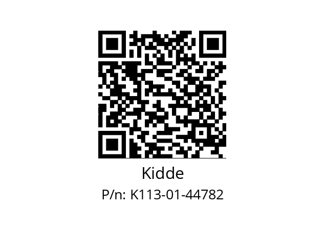   Kidde K113-01-44782