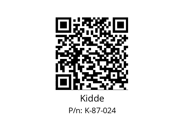   Kidde K-87-024