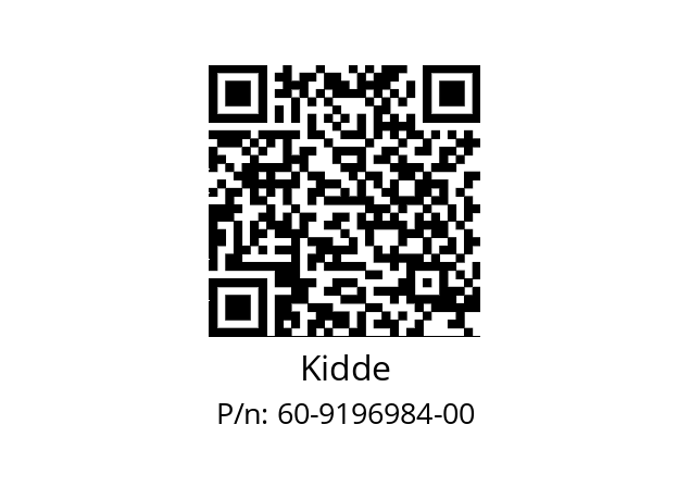   Kidde 60-9196984-00