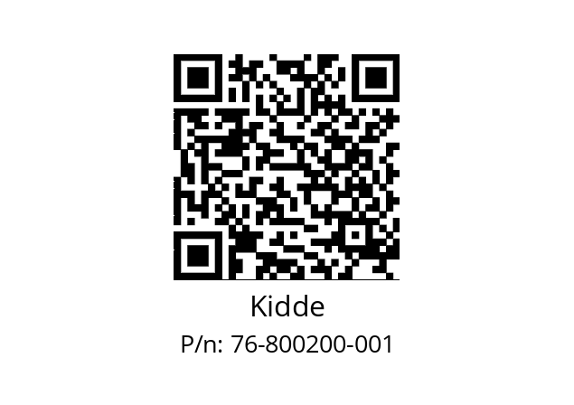   Kidde 76-800200-001