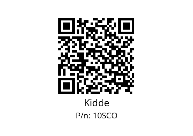   Kidde 10SCO