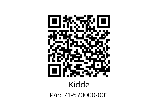   Kidde 71-570000-001