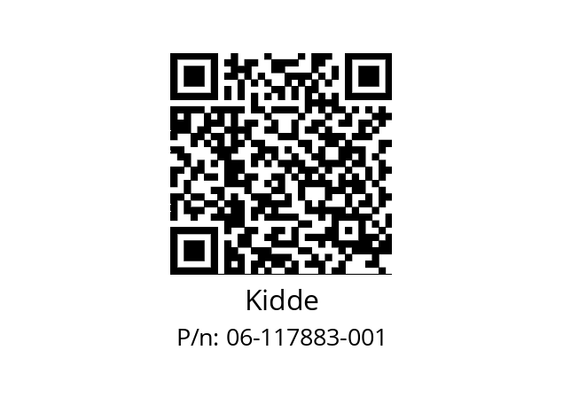   Kidde 06-117883-001