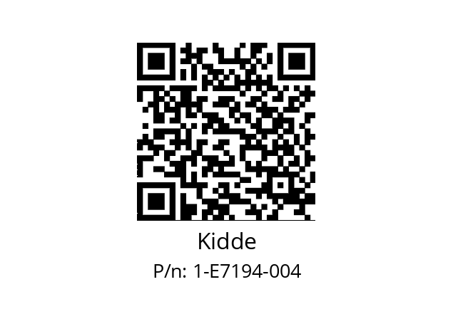   Kidde 1-E7194-004