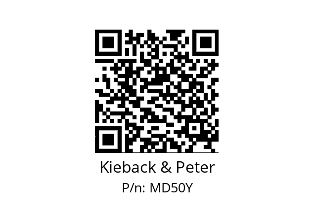   Kieback & Peter MD50Y