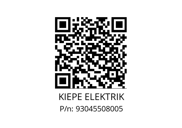   KIEPE ELEKTRIK 93045508005