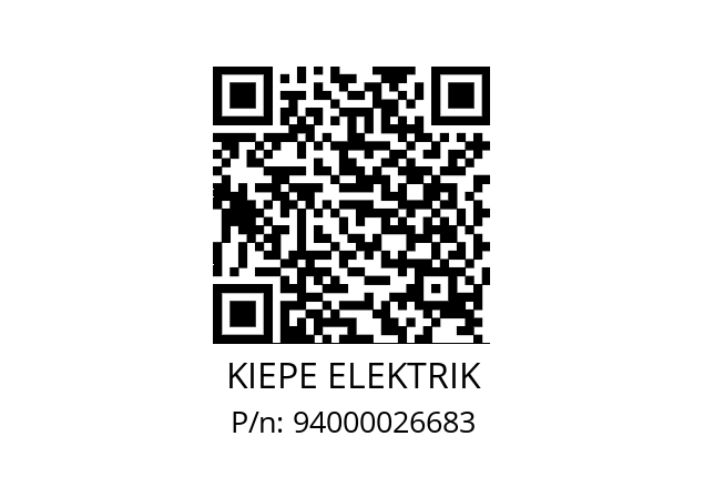   KIEPE ELEKTRIK 94000026683