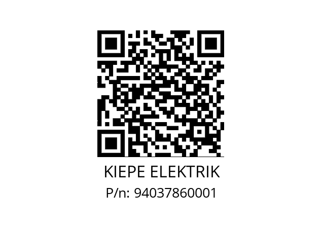   KIEPE ELEKTRIK 94037860001