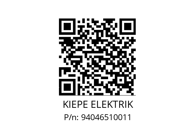   KIEPE ELEKTRIK 94046510011