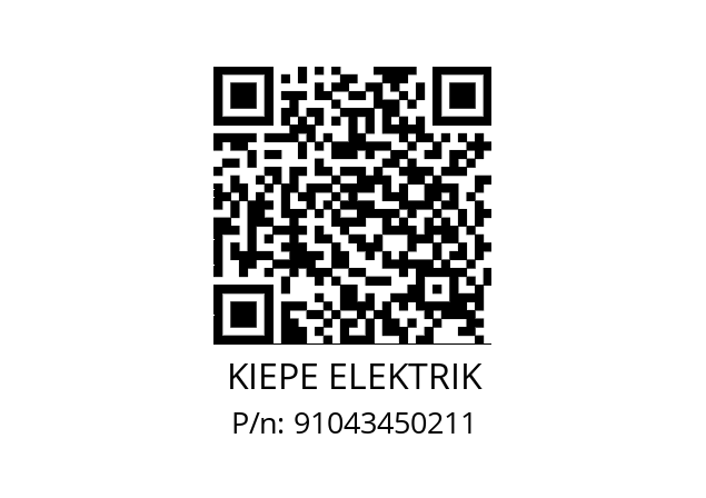   KIEPE ELEKTRIK 91043450211