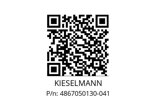   KIESELMANN 4867050130-041