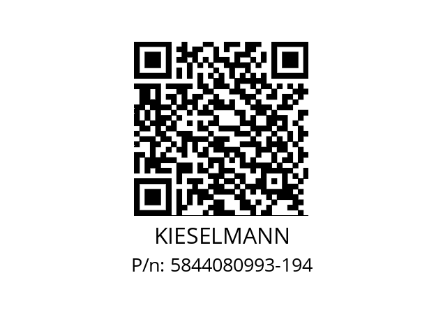   KIESELMANN 5844080993-194