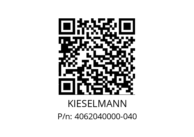   KIESELMANN 4062040000-040