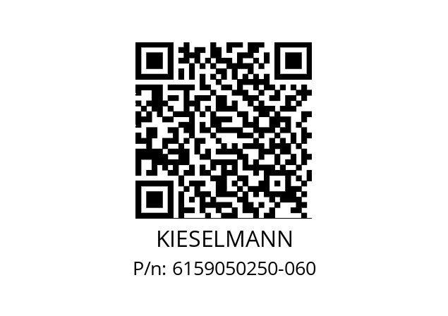   KIESELMANN 6159050250-060