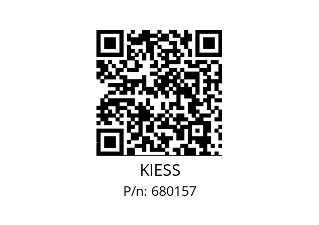   KIESS 680157