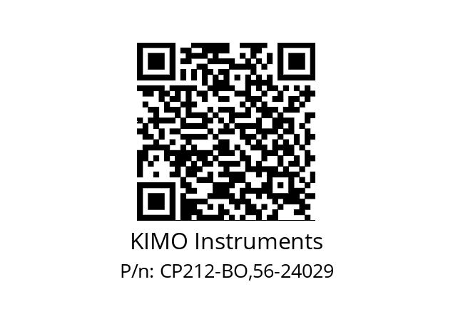   KIMO Instruments CP212-BO,56-24029