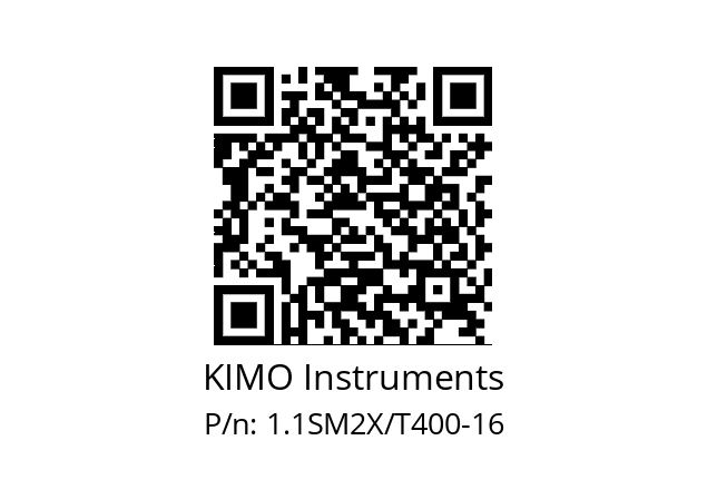   KIMO Instruments 1.1SM2X/T400-16