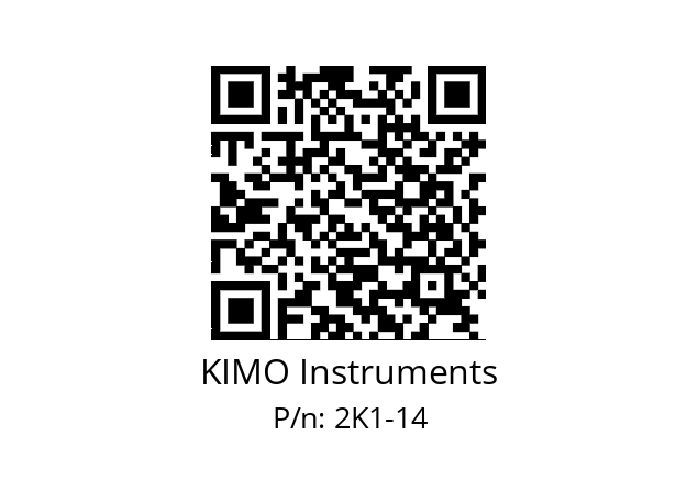   KIMO Instruments 2K1-14