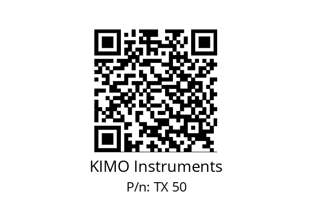   KIMO Instruments TX 50