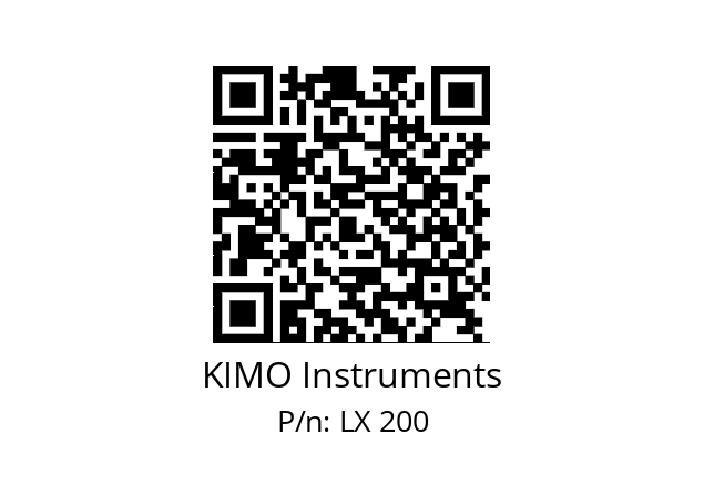   KIMO Instruments LX 200