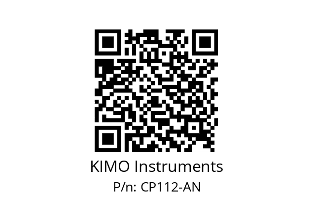   KIMO Instruments CP112-AN