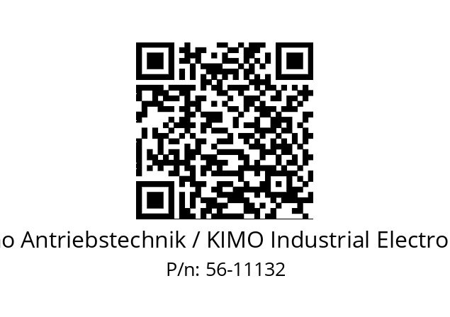   Kimo Antriebstechnik / KIMO Industrial Electronics 56-11132