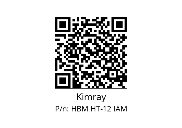   Kimray HBM HT-12 IAM