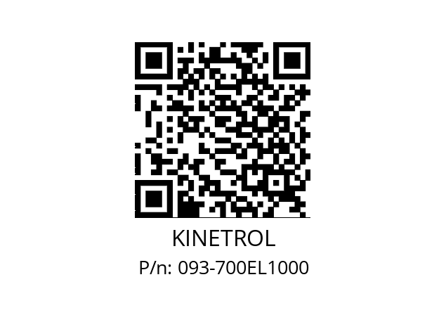   KINETROL 093-700EL1000