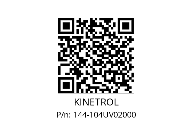   KINETROL 144-104UV02000