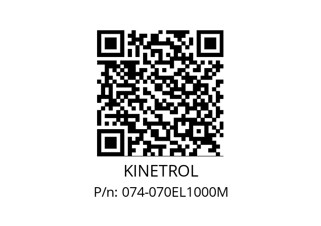   KINETROL 074-070EL1000M