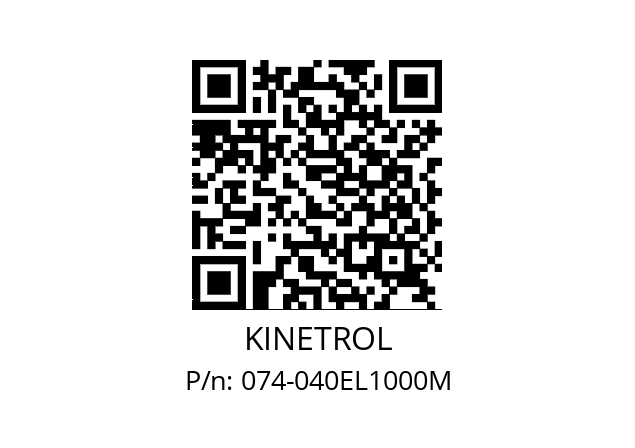   KINETROL 074-040EL1000M